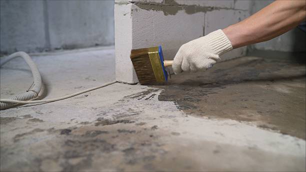 SJ Waterproofing Pros Emergency Waterproofing coverage map for Columbia, IL and surrounding area